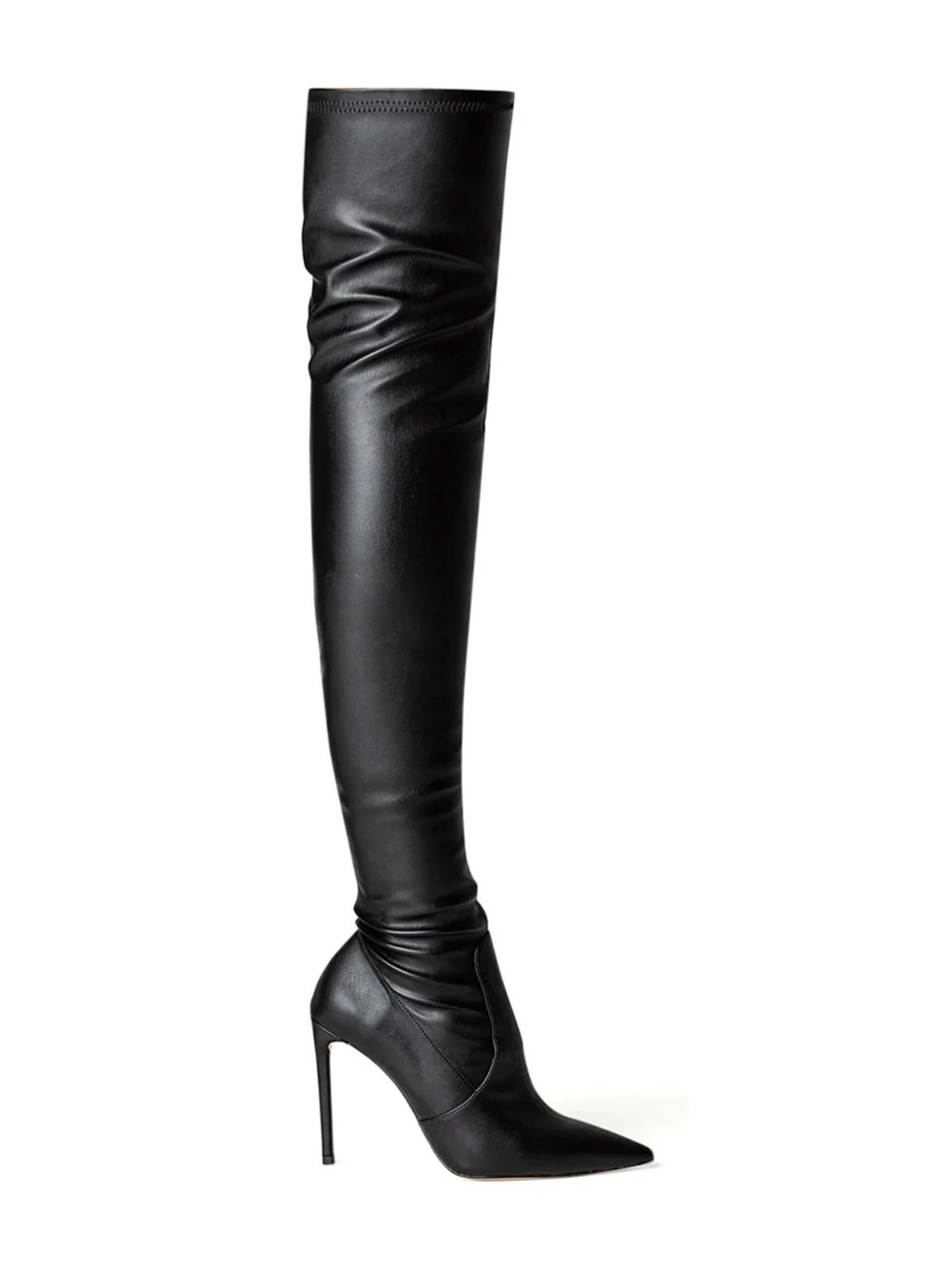 Tony Bianco Avah Black Over-the-Knee Pointed Stiletto Boots